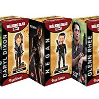 The Walking Dead Bobblehead Set con Rick, Daryl, Carol, Negan y Glenn, figuras coleccionables de Bobblehead, paquete de 5 OFERTA