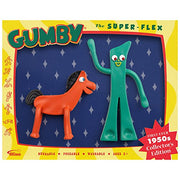 Gumby - 1950s Edición de coleccionista Super-Flex Retro Gumby y Pokey Bendables BoxedSet