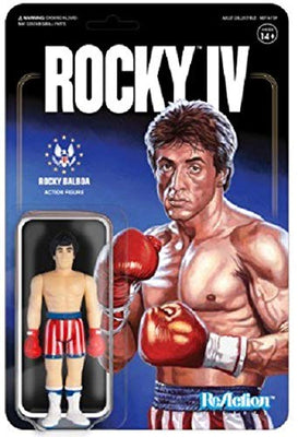 Rocky - Rocky Balboa (Rocky IV) Figura de reacción de Super 7