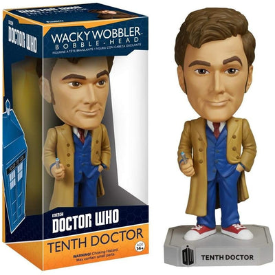 Doctor Who - 10º Doctor Wacky Wobbler Bobble Head