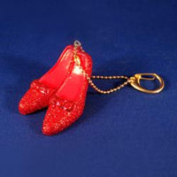 Wizard of Oz - Dorothy's Ruby Red Slippers Shoes Keychain Clip On Ornament by Kurt Adler Inc.