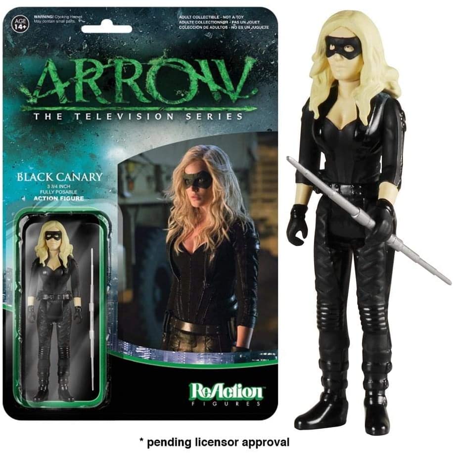 Arrow TV Series - Black Canary 3 3/4" REAction Figura de Funko