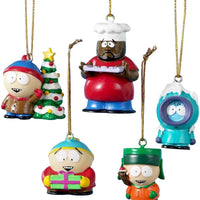 South Park - Juego de adornos en miniatura de 5 piezas de Kurt Adler Inc. 