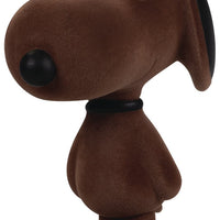 Dark Horse Deluxe Snoopy Cinnamon Flocked Figura de vinilo, 5.5"