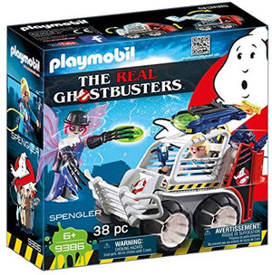 Ghostbusters - Spengler with Cage Car Building Set by Playmobil