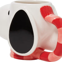 Peanuts - Snoopy with Scarf 18 oz. Sculpted Mug in Gift Box