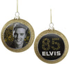 Elvis Presley - 85th Birthday Glass Disc Ornament