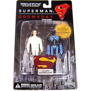 DC Direct: Superman/Doomsday Lex Luthor y Superman Robot Figura de acción 2-Pack