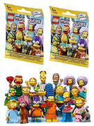 Simpsons - Packs LEGO Minifiguras Los Simpsons SERIE 2 71009 Kit de construcción de figuras