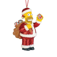 Department 56 The Simpson's Santa Homer Hanging Ornament