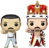 Queen Band - POP! Rocks Freddy Mercury Radio Gaga & King Set of 2 individually boxed Funko Pop! Vinyl Figures