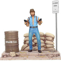 Invasion USA - Matt Hunter (Chuck Norris) Iconos de la película Diorama en caja de SD Toyz 