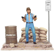 Invasion USA - Matt Hunter (Chuck Norris) Iconos de la película Diorama en caja de SD Toyz 