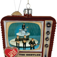 Beatles - Love Me DO TV Glass Ornament by Kurt Adler Inc.