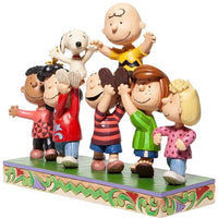 Peanuts - Figura de Peanuts Gang Grand Celebration de Jim Shore de Enesco D56 