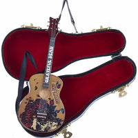 Grateful Dead - GUITARRA con adorno de estuche de guitarra de Kurt Adler Inc.