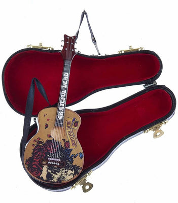 Grateful Dead - GUITARRA con adorno de estuche de guitarra de Kurt Adler Inc.