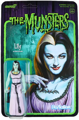 Munsters - Lily Munster ReAction 3 3/4-Inch Retro Action Figures by Super 7