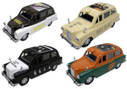 The Beatles Famous Covers Wave 2 Diecast 1:36 Scale Taxi Set Of 4