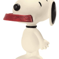 Schleich Peanuts Snoopy con su figura de plato de cena