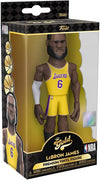 NBA - Lebron James Lakers (Jersey amarillo) 5" GOLD Premium Vinyl Figure