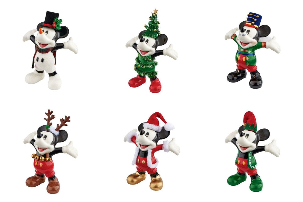 Dept 56 Disney Mickey By Design Set of 6 New 2016
