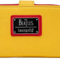 Beatles - Cartera con cremallera alrededor del submarino amarillo de LOUNGEFLY 
