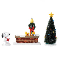 Department 56 Peanuts Snoopy and Woodstock Figurines, 5.5 inch