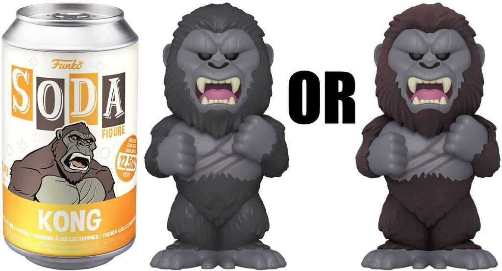 Godzilla vs. King Kong - Figura de vinilo de King Kong en lata de SODA de Funko