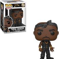 Tupac Shakur - Chaleco Tupac con Bandana Pop! Figura de vinilo Hip Hop de Funko