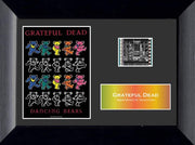 Grateful Dead - "Dancing Bears" Minicell Film Cell Framed Art by Film Cells