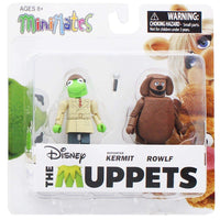 Diamond Select Muppets Minimates Serie 2 Reportero Kermit &amp; Rowlf