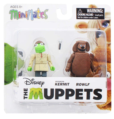 Diamond Select Muppets Minimates Serie 2 Reportero Kermit & Rowlf