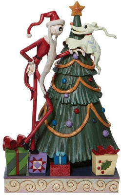 Pesadilla antes de Navidad - Decking The Halls Figura de Jim Shore de Enesco D56 