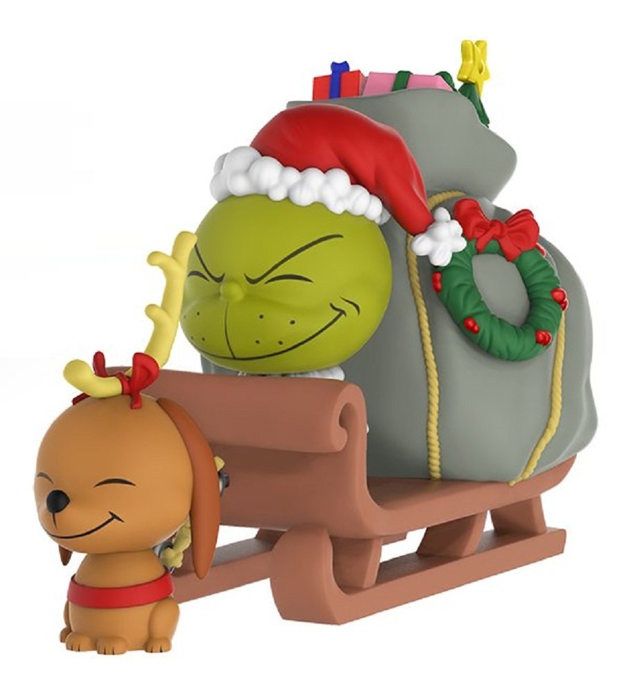 Funko Dorbz Ridez: The Grinch - Max On Sled Collectible Vinyl Figure