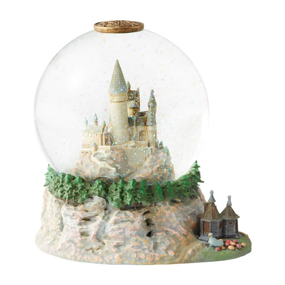 Enesco Wizarding World of Harry Potter Hogwarts Castle Globo de agua, 7.1", multicolor