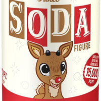 Rudolph The Red-Nosed Reindeer - Figura de vinilo de RUDOLPH en lata de SODA de Funko