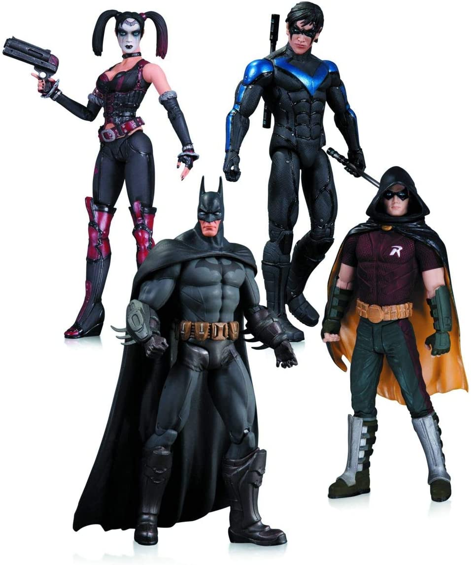 DC Collectibles - New 52: Juego de figuras de acción de 2 paquetes de PowerGirl y Huntress 