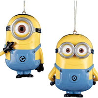 Despicable Me - Dave and Carl Minions Set of 2 Ornaments by Kurt Adler Inc.