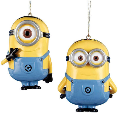Despicable Me - Dave and Carl Minions Set of 2 Ornaments by Kurt Adler Inc.