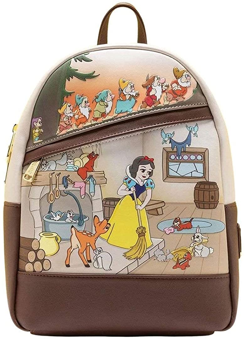 Disney - Snow White and the Seven Dwarfs Multi Scene Backpack by Loungefly