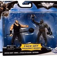 Batman The Dark Knight Rises- Swing Shot Bane vs Stealth Vision Figura de acción 2 Pack Set por Mattel 