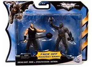 Batman The Dark Knight Rises-  Swing Shot Bane vs. Stealth Vision Action Figure 2 Pack Set by Mattel