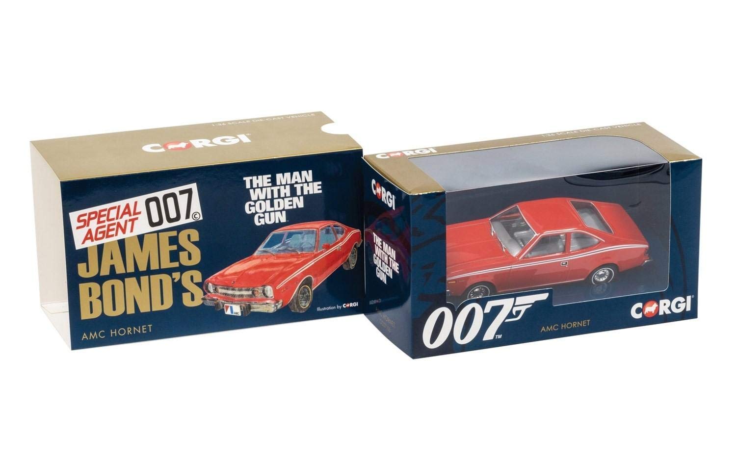 James Bond - The Man with The Golden Gun AMC Hornet 1:36 Scale Die