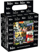 Beatles - 4pc Singles Collection Ceramic Coaster Set
