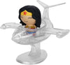 DC Comics - Mujer Maravilla con Invisible Jet Vinilo Dorbz Ridez
