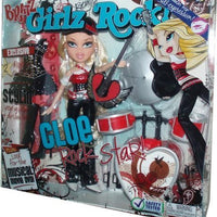 Bratz Girlz Really Rock 10 Inch Doll - Cloe the Rock Star with 2 Rockin' Outfits Plus Stylin' Pop Guitar and Drum Set by MGA Entertainment