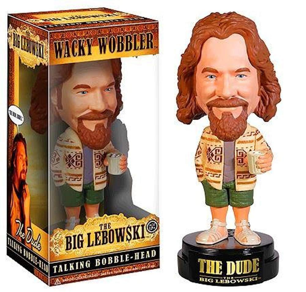 Big Lebowski - The Dude Talking Wacky Wobbly Bobble Head