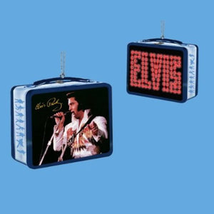 Elvis Presley -   Elvis Lunchbox 2 sided Ornament by Kurt Adler Inc.