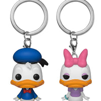 Funko Pop! Keychain: Disney: 2 Pack- Donald & Daisy Set